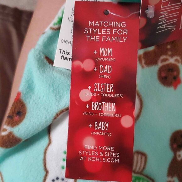 NWT UNISEX GINGERBREAD MAN SLEEPER - Picture 4 of 4